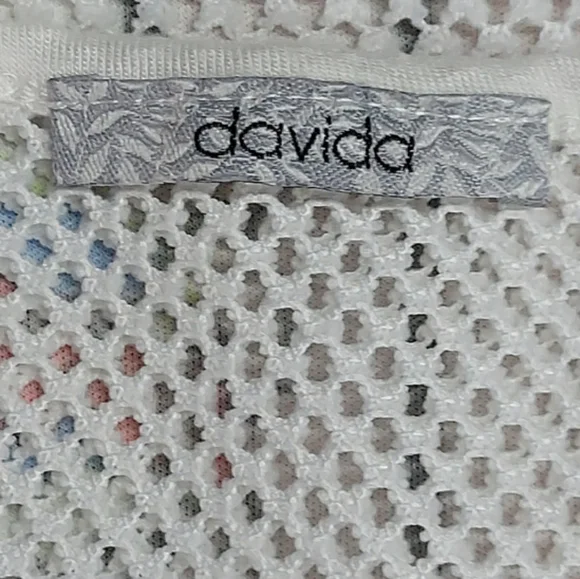 Candy Crush Emoji Sleeveless Tunic with Mesh Back - K-Pop Style - (fits S - M) - Picture 7 of 8